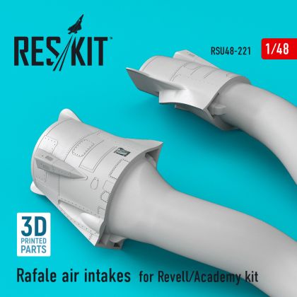 1:48 Dassault Rafale air intakes (3D Printing)