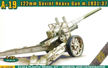 1:72 A-19 122 mm Soviet Heavy Gun m.1931/37