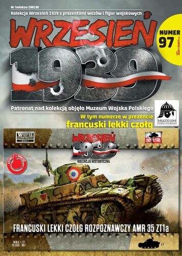 1:72 Francuski lekki czołg rozpoznawczy AMR 35 ZT1a