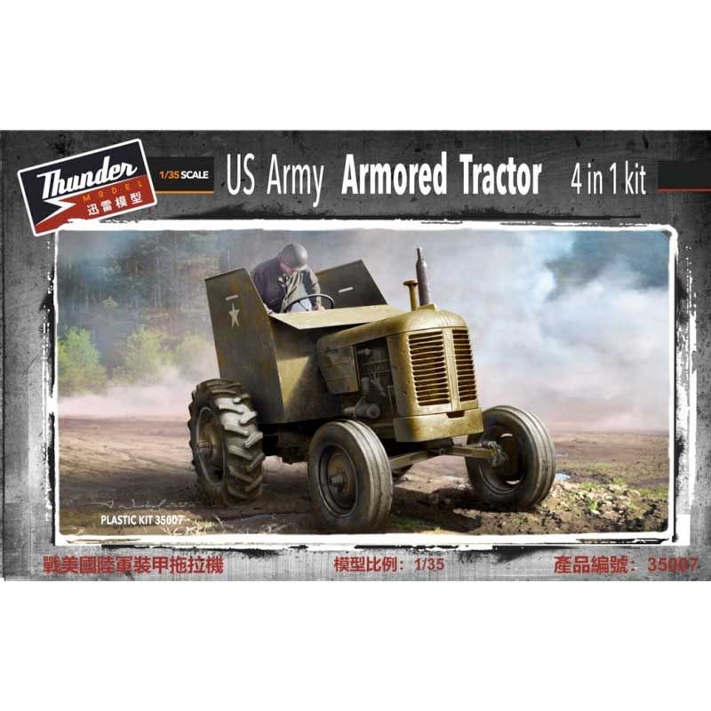 1:35 US Army Armored Tractor 4 in 1 kit