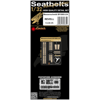 1:32 BF109G-2/4 - SEATBELTS