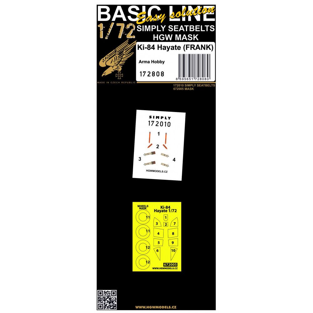 1:72 KI-84 FRANK - BASIC LINE