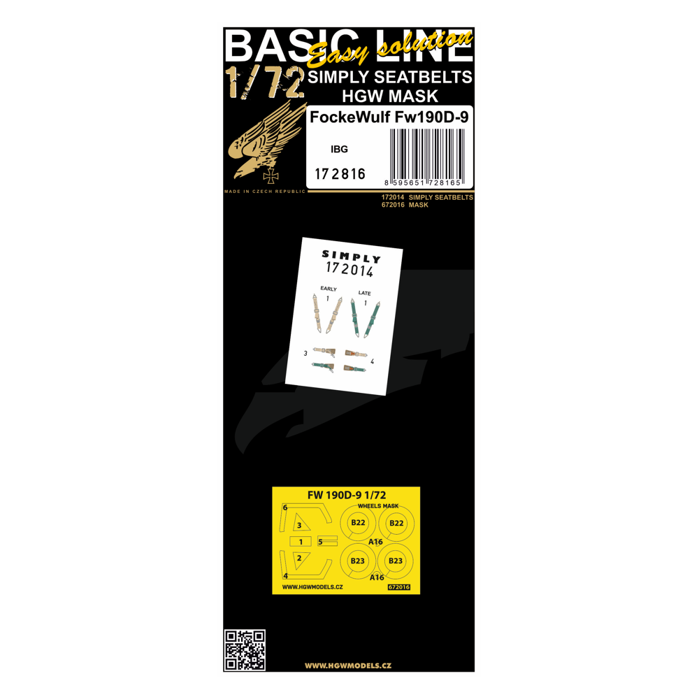 1:72 FW190D-9 (IBG) - BASIC LINE
