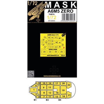 1:72 A6M5 ZERO (TAMIYA) - MASKS