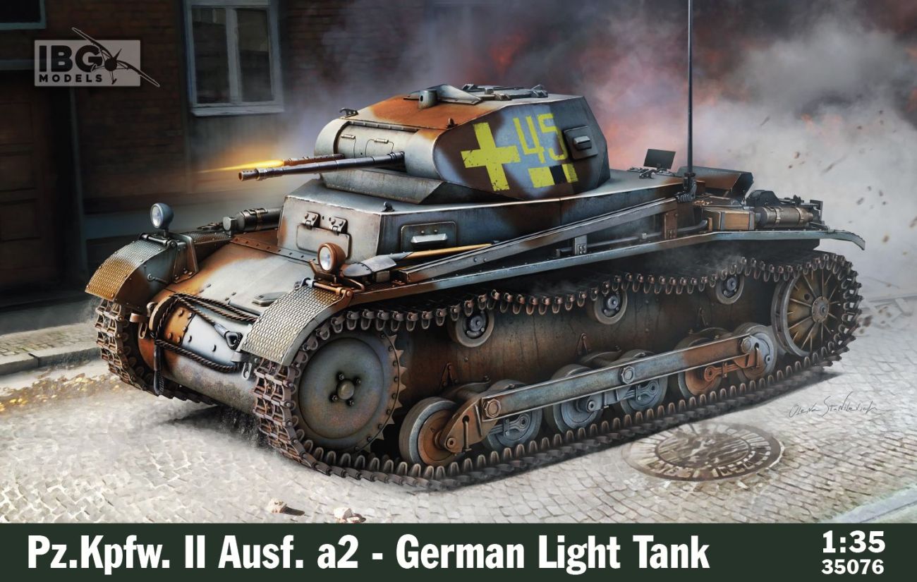 1:35 Pz.Kpfw.II Ausf.A2 - German Light Tank