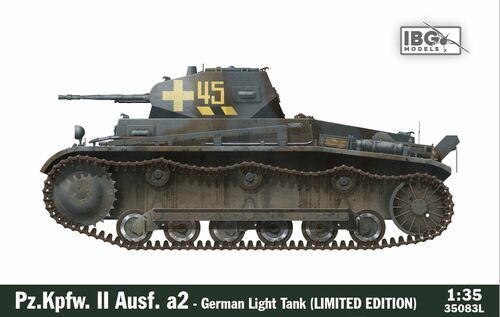 1:35 Pz.Kpfw. II Ausf. a2 - German Light Tank LIMITED EDITION