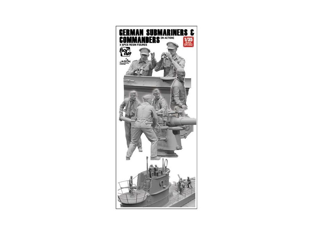 1:35 German Submariners & Commanders in action