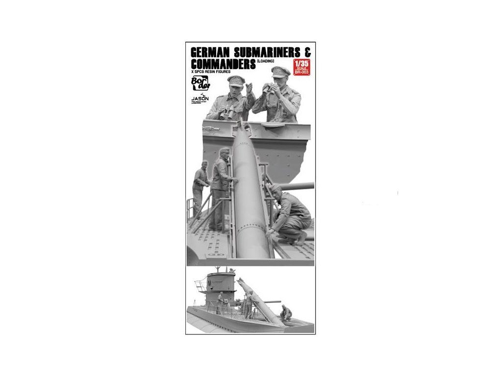 1:35 German Submariners & Commanders loading