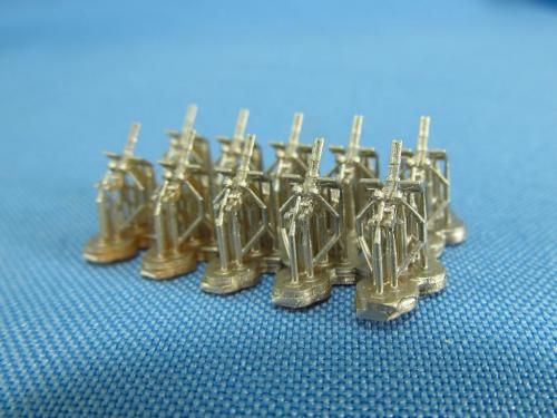 1:350 Twin 20 mm Oerlikon fixed mount guns