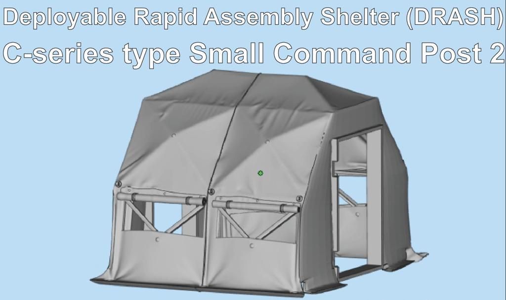1:72 DRASH C-series type Small Command Post 2