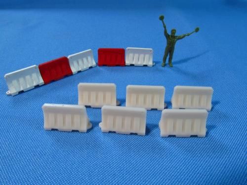 1:72 Water filled barriers 6pcs