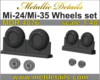1:48 Mil Mi-24V/VP/Mi-35M Hind wheels