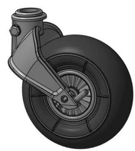 1:48 Bf-109F/Bf-109G tail wheel