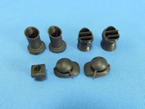 1:48 Kamov KA-50 'Hokum' Air intakes and exhaust pipes