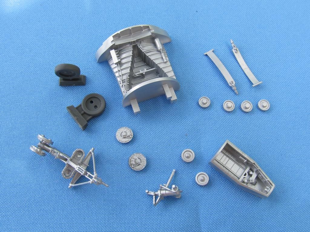 1:48 Lockheed U-2A/C landing gears