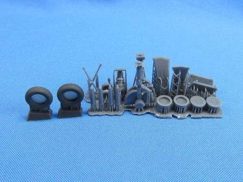 1:48 Supermarine Attacker FB.2. Landing gears