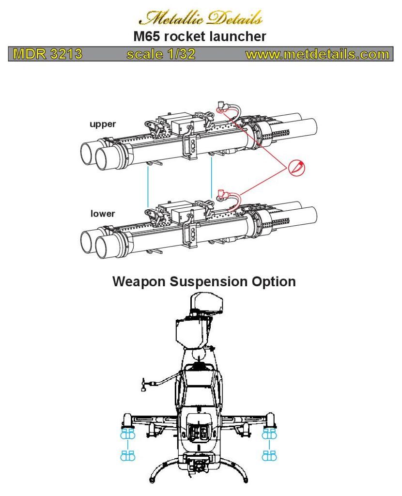 1:32 M65 rocket launcher