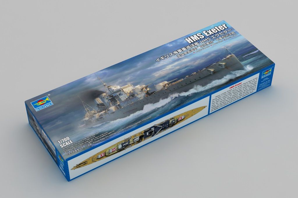 1:700 HMS Exeter