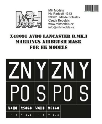 1:48 Avro Lancaster B.Mk.I Markings