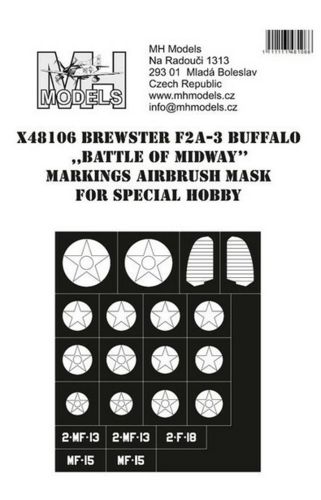 1:48 Brewster F2A-3 Buffalo ,,Battle of Midway