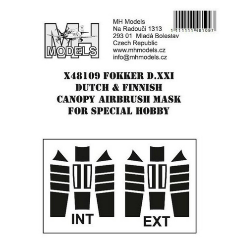 1:48 Fokker D.XXI Dutch and Finnish early