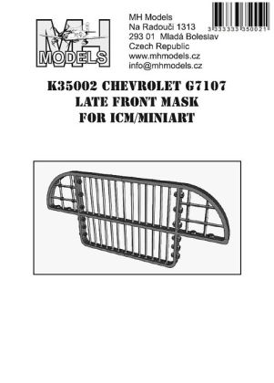 1:35 Chevrolet G7107 Late front mask