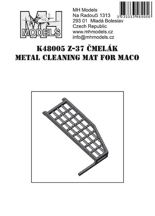 1:48 Z-37 Čmelák metal cleaning mat