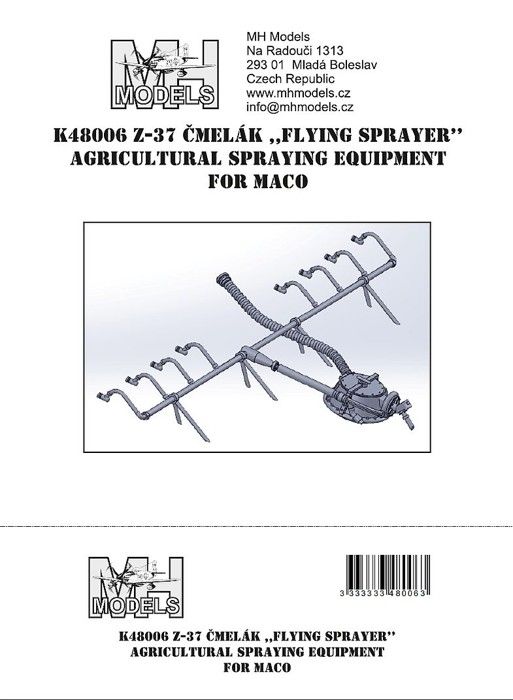 1:48 Z-37 Čmelák ,,Flying Sprayer