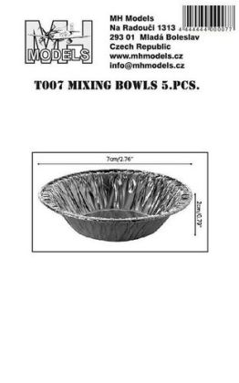 Mixing bowls 5 pcs.