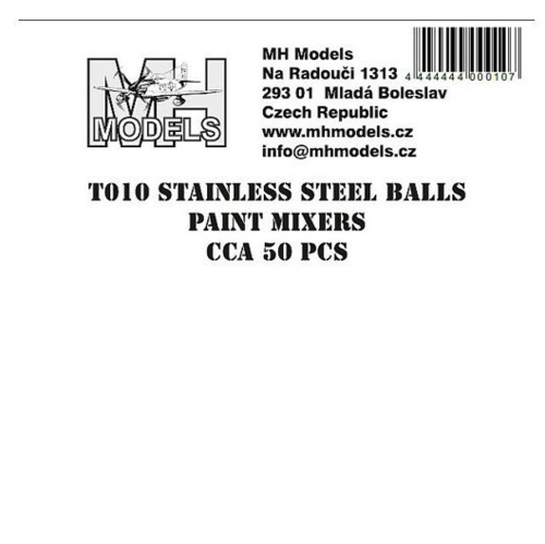 STAINLESS STEEL BALLS PAINT MIXERS cca 50pcs