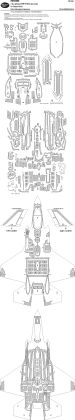 1:48 F-35A Lightning II RAM PANELS (early version camouflage) kabuki masks
