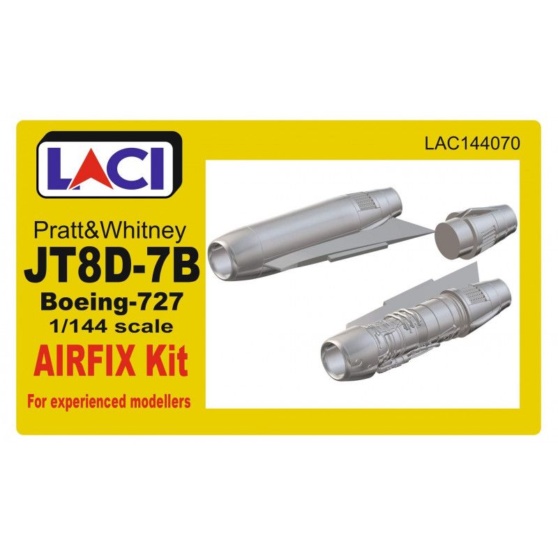 1:144 P&W JT8D-7B B727 AIRFIX