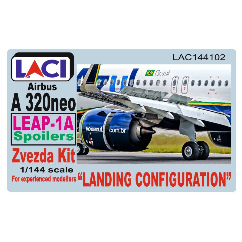 1:144 A320NEO-LEAP-1A LANDING CONFIGURATION