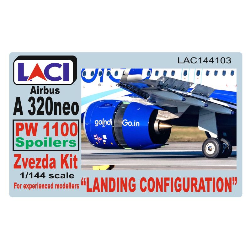 1:144 A320NEO-PW 1127 LANDING CONFIGURATION