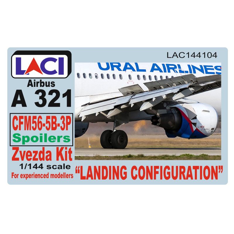 1:144 A321-CFM56-5B-3P LANDING CONFIGURATION