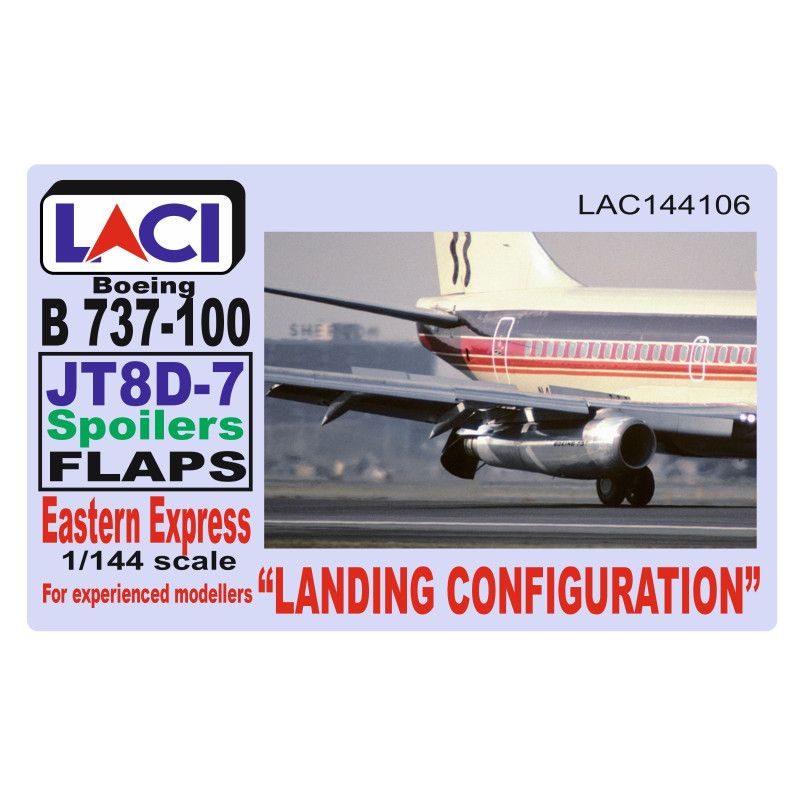 1:144 B 737-100 JT8D-7 LANDING CONFIGURATION