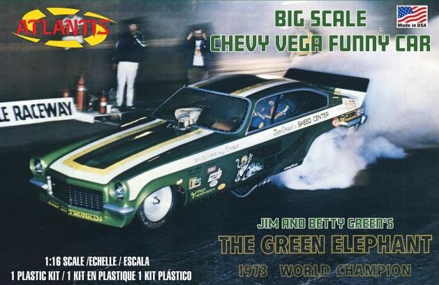 1:16 Big Scale Chevy Vega Funny Car