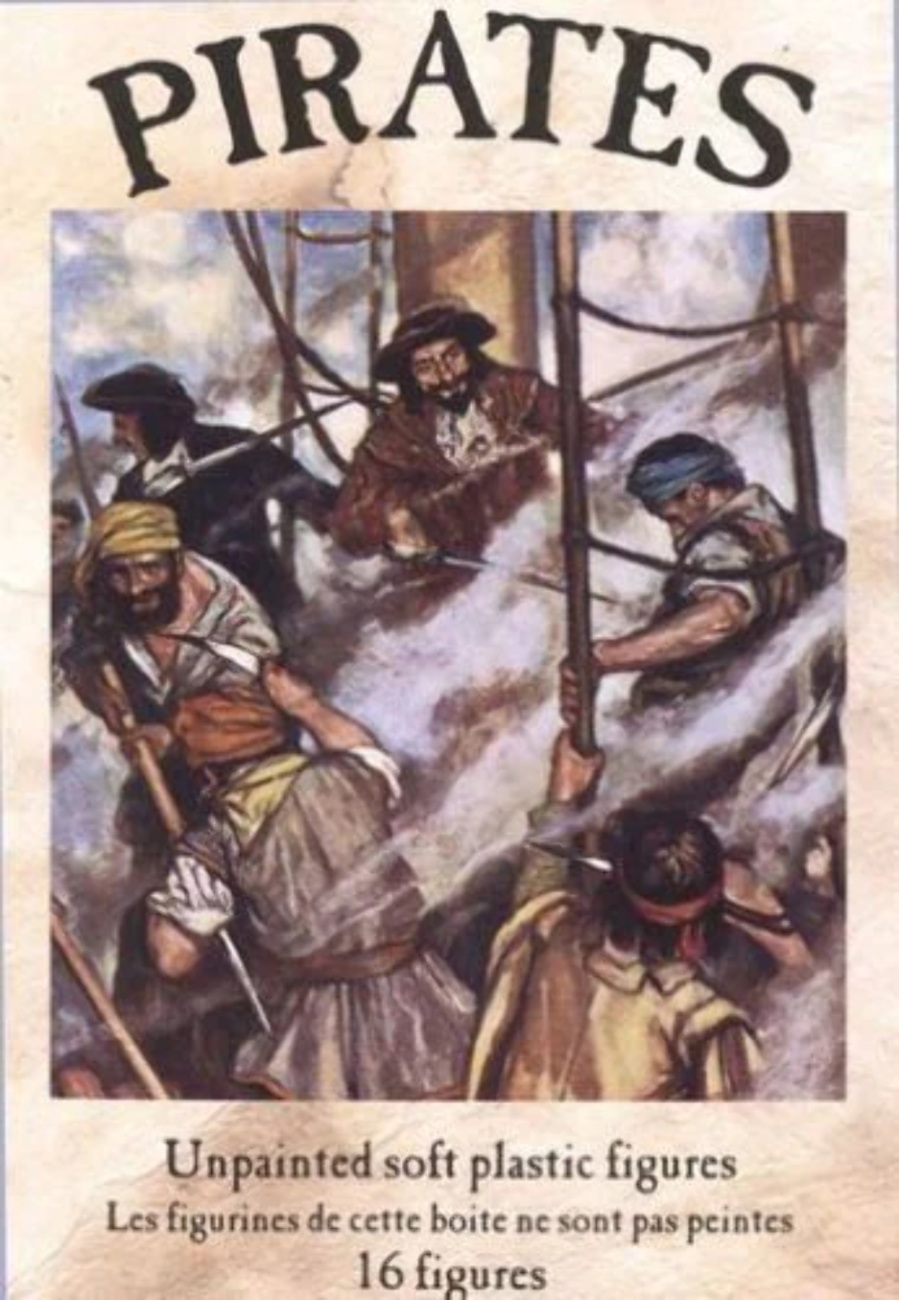 1:32 (54mm) Pirates 16 Figures