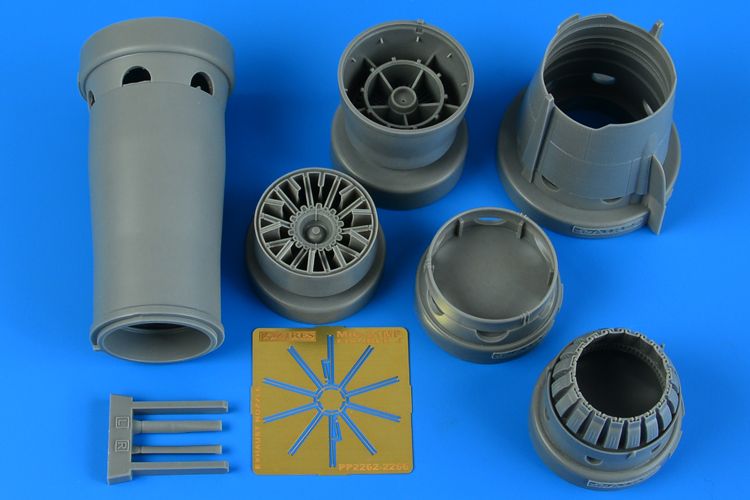 1:32 MiG-21MF Fishbed J exhaust nozzle - closed