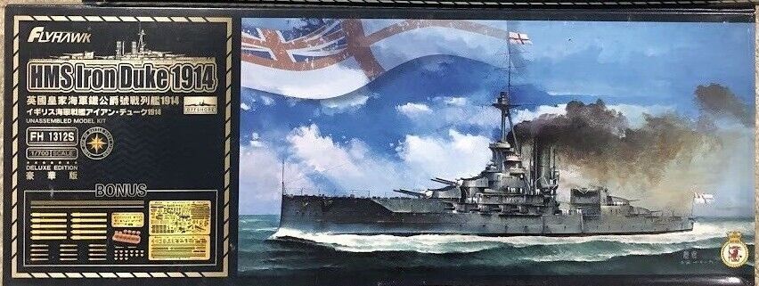 1:700 HMS Iron Duke 1914 Deluxe Version