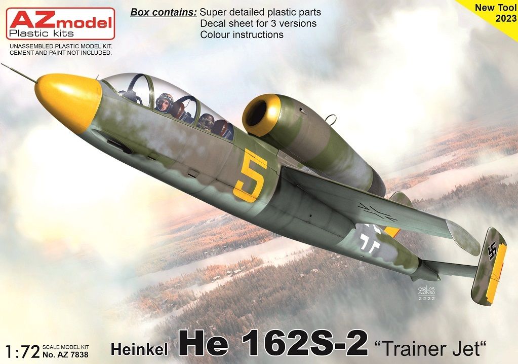 1:72 He 162S-2 „Trainer Jet“