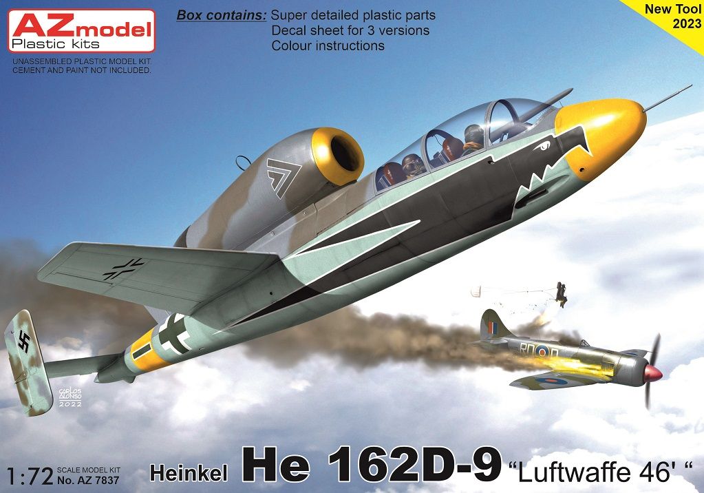 1:72 He 162D-9 „Luftwaffe 46“