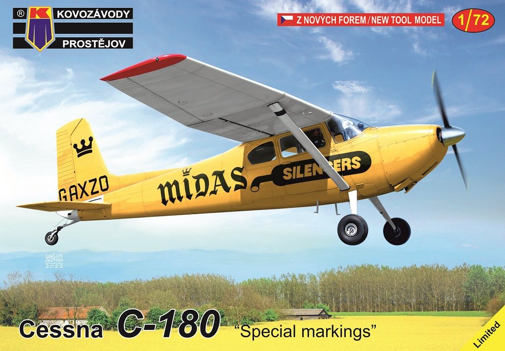 1:72 Cessna C-180 „Special markings“