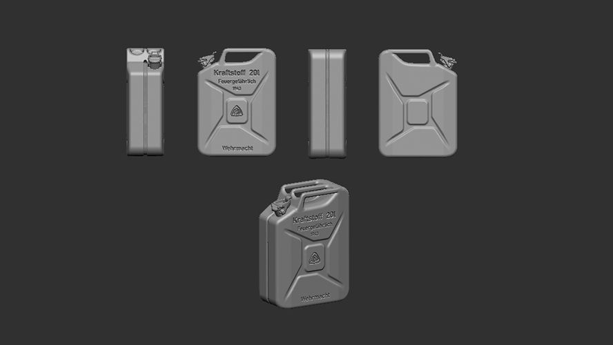 1:72 Jerry Can 20l - Wehrmacht