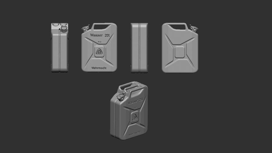 1:48 Water Jerry Can 20l - Wehrmacht