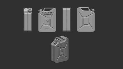 1:48 Jerry Can 20l - SS