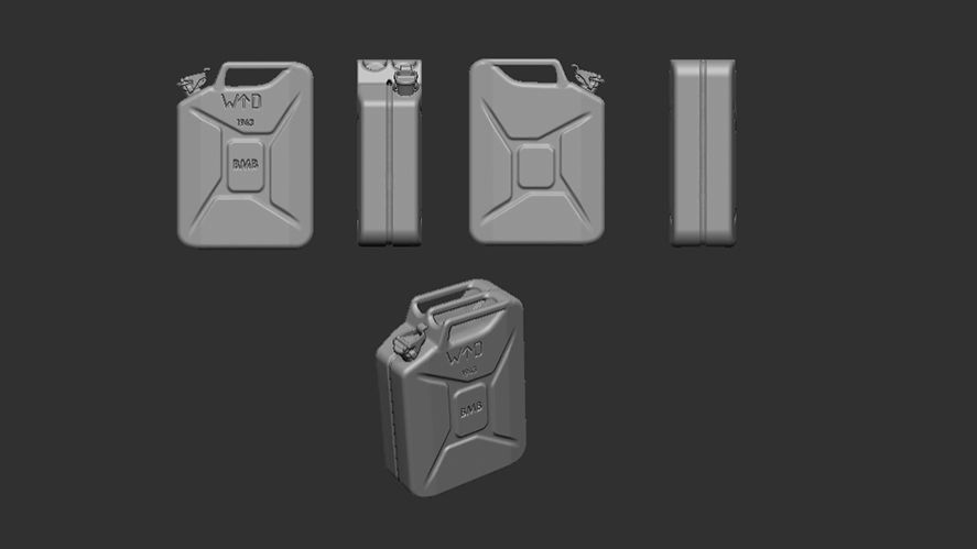 1:35 Jerry Can 20l - Great Britain