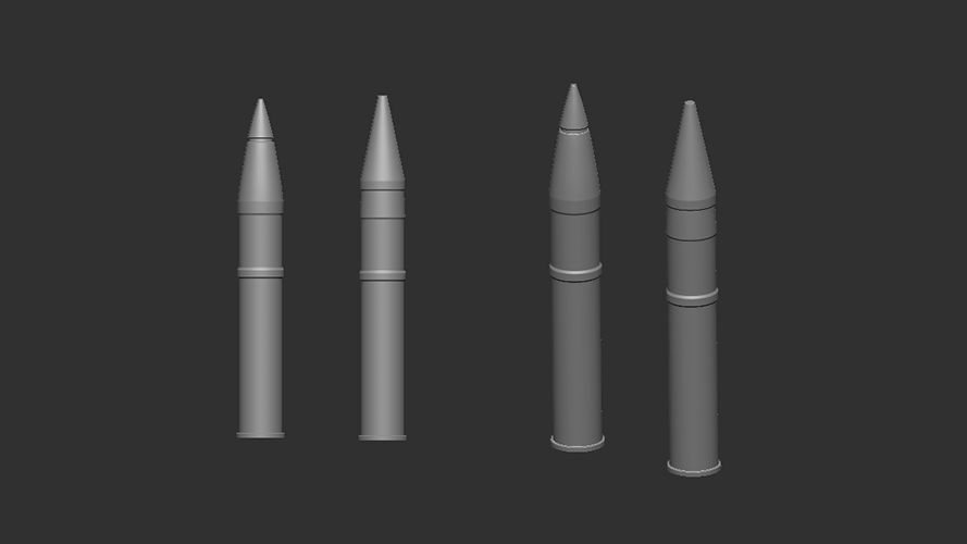 1:48 U.S. Ammunition for 105 mm Howitzer