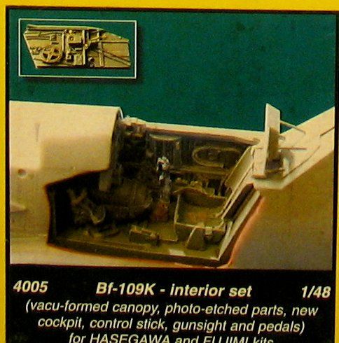 1:48 Me-109K interior HAS/FJM