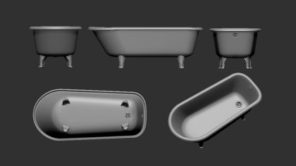 1:35 Bathtub